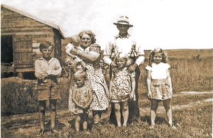 Wicked Wild, Willard and Fannie Rice with grandchildren