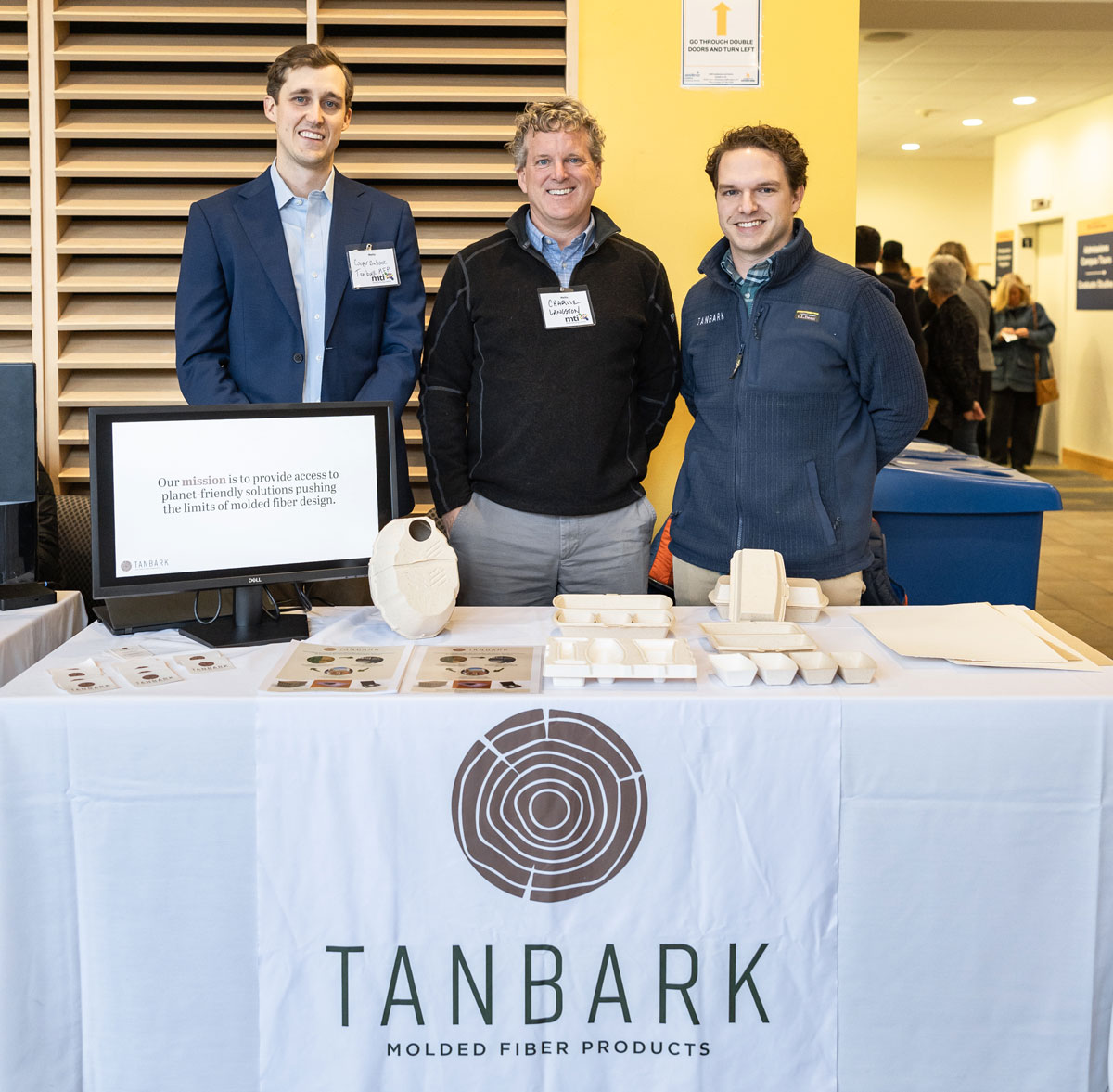 Tanbark Demo Table at MTI 25th Anniversary Event 